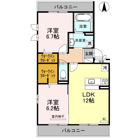 アルカディア和泉中央 間取り図