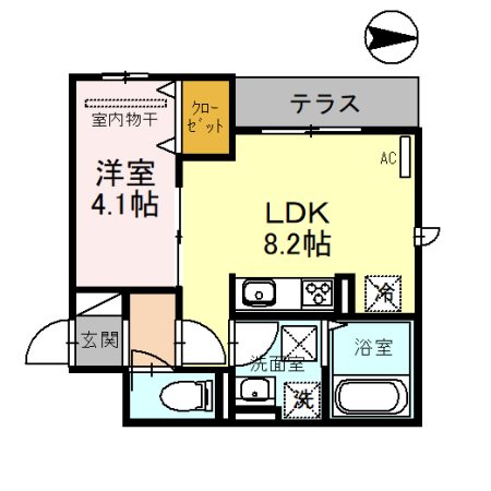 Enew金剛 間取り図