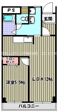 ステーションホーム 間取り図