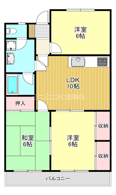 パークサイド青葉 間取り図