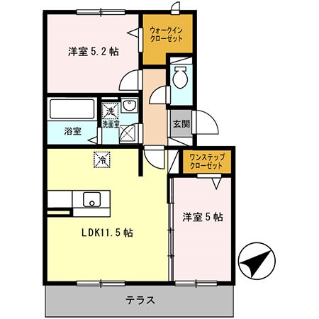 トレス　ベイア 間取り図