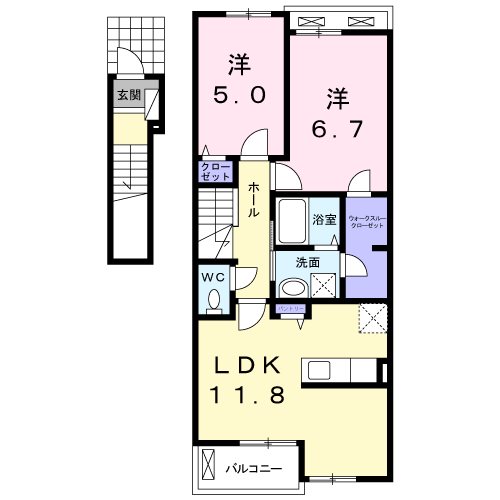 エストレーラ 間取り図