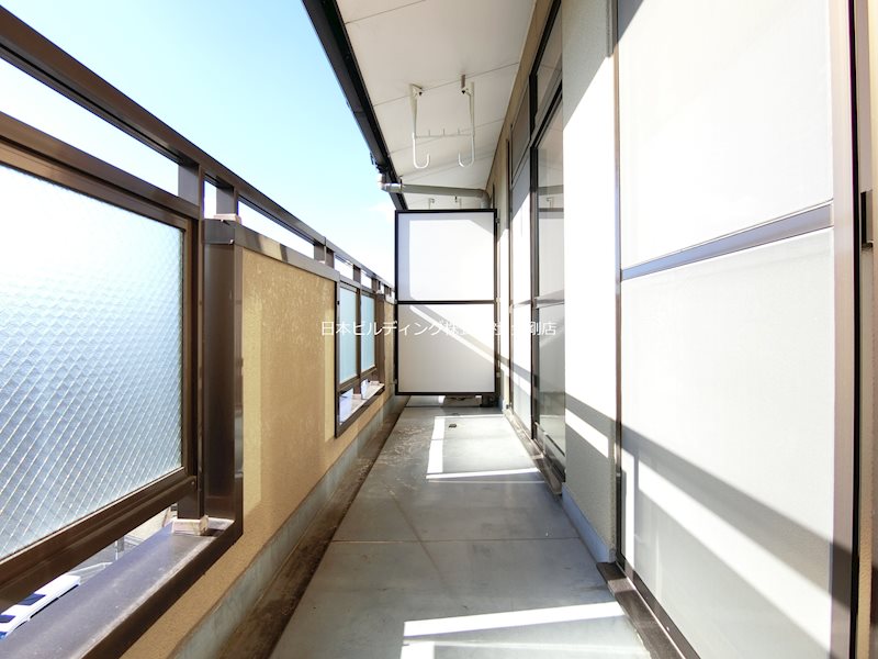 アレーゼF ベランダ