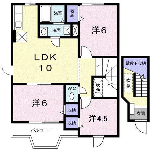 フィル・ヒューゲル 間取り図