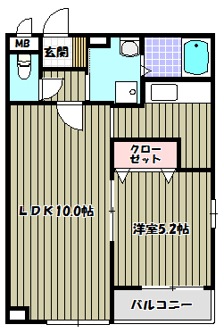 フルー　リール 間取り図