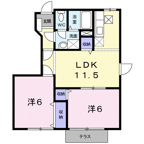 ビエント 間取り図