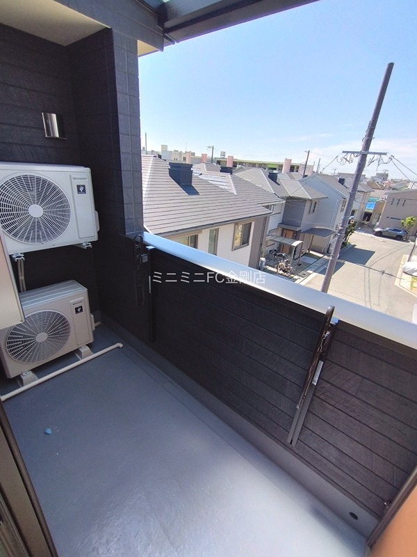 アイマコート　初芝 ベランダ