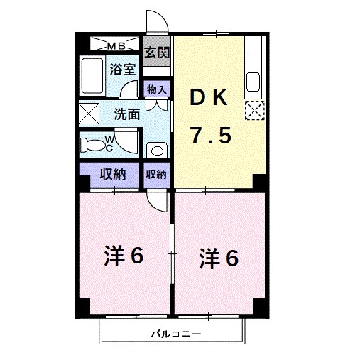 コミュニティープラザ 間取り図