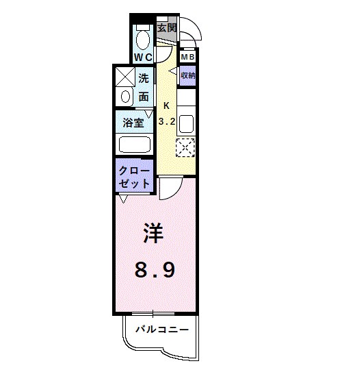ルーブル・ベル 間取り図
