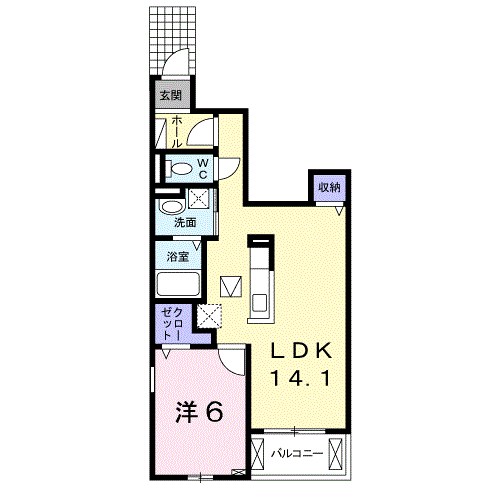 ストラーダ　ディ　ラピス 間取り図