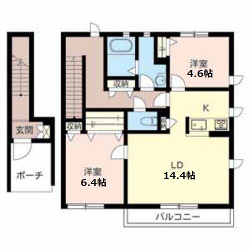 ジュヴェール深井 間取り図