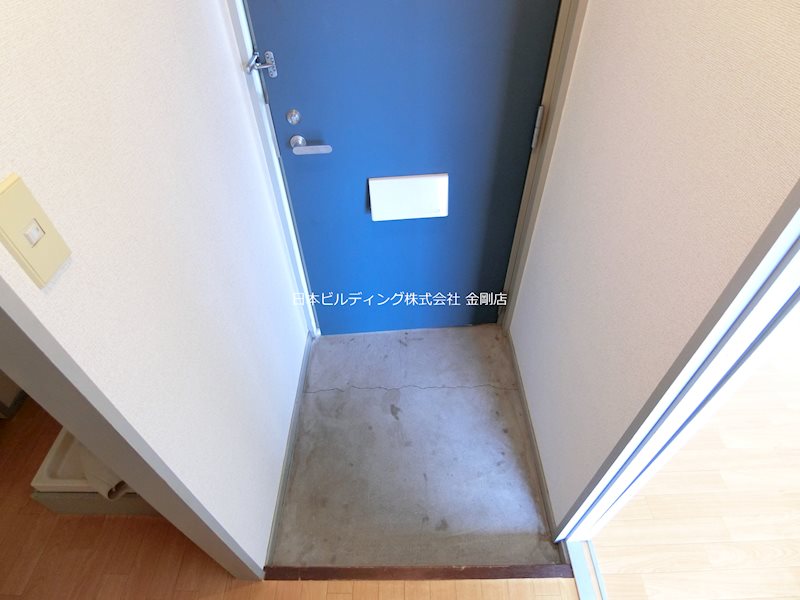 楠古谷マンション 玄関