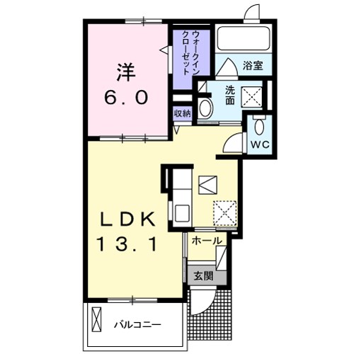 フィフス　アベニュー　イースト 間取り図