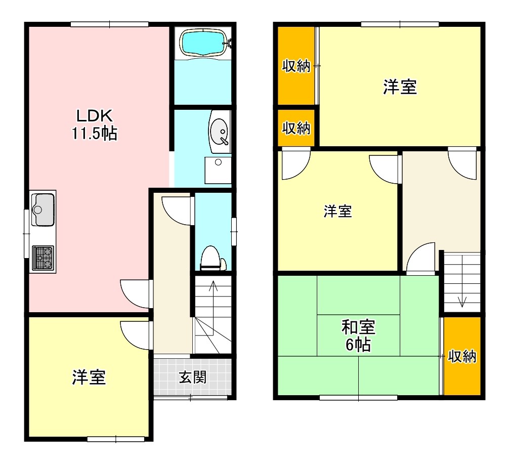 Re-Home北野田 間取り図