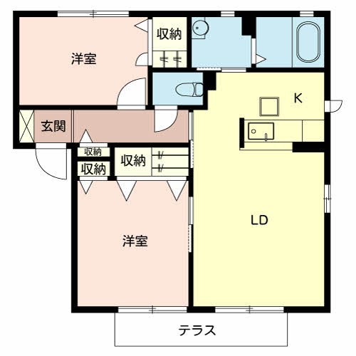 カーサ・ミーア 間取り図