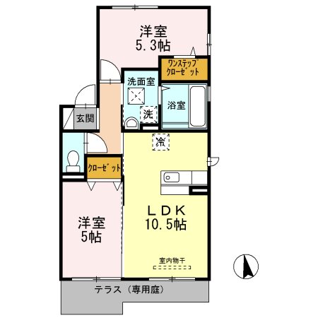 グレース辻之 間取り図