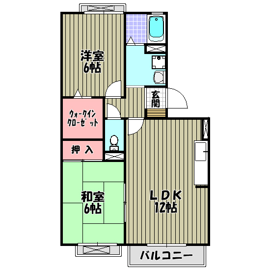 パストラル狭山 間取り図