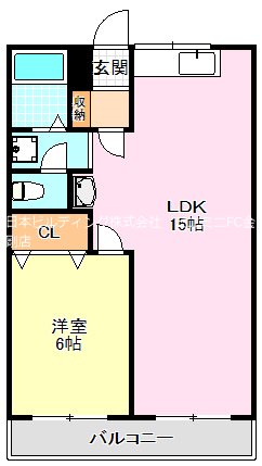 メゾン・ド・タカ 間取り図