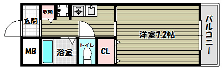 クオリティコート 間取り図
