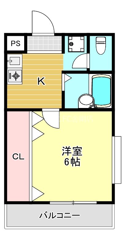 クオリティコート 間取り図