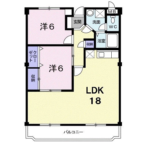 グランメール 間取り図