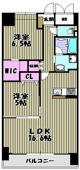 シュワーブ三国ヶ丘 間取り図
