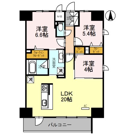グラン　ラヴィ　レジデンス 間取り図