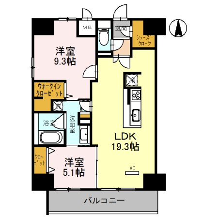グラン　ラヴィ　レジデンス 間取り図