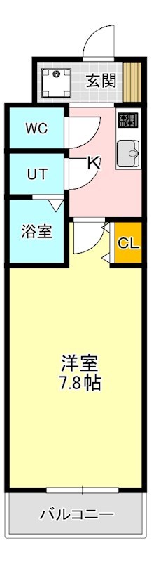 フォーリアライズ北三国ヶ丘  間取り図