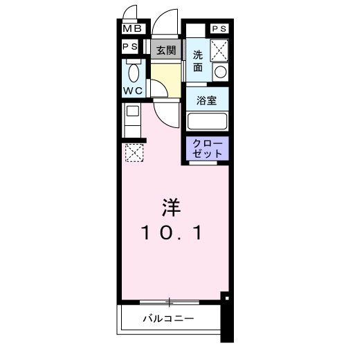 クレールメゾン 間取り図