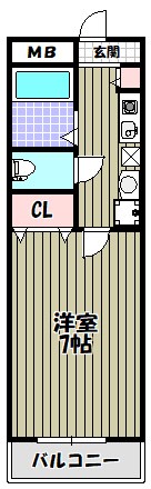 ソアーヴェ三国ヶ丘 間取り図