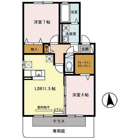エスペランサＣ棟 間取り