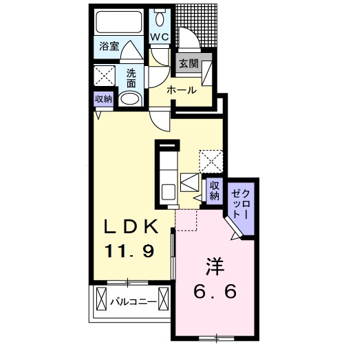 ブランドールＡ 間取り