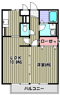 ベァーフルート深井　A棟 間取り図
