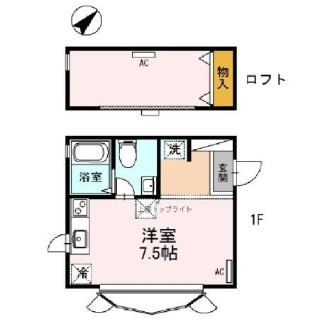ラビアンローズ 間取り図
