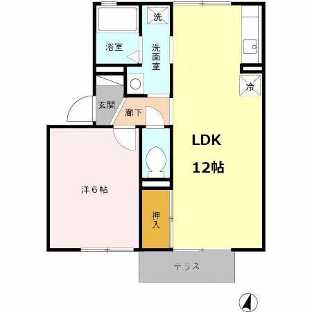 ヴィラセジュール 間取り図