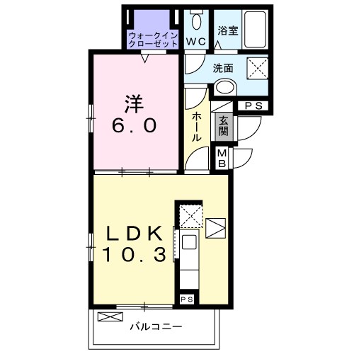 ロンガ　ヴィータ和泉Ⅱ 間取り