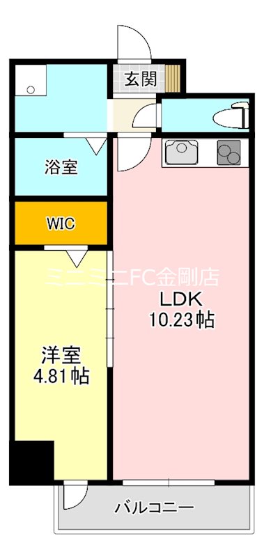 FREEDOM residence堺深井沢町 間取り図