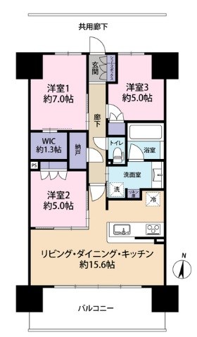 ヴェリテ金剛ルネクロスサイト 間取り図