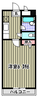 プリミエール白鷺 間取り