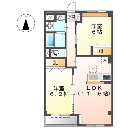 Chanp Autel 間取り図