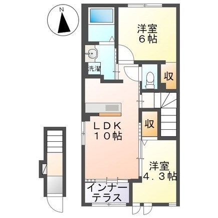 カーサＫＲＭ 間取り図