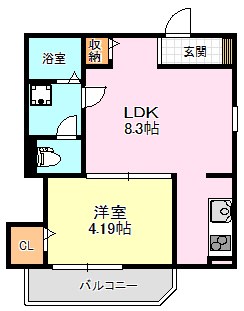 F+style 堺・堀上町1号館 間取り図