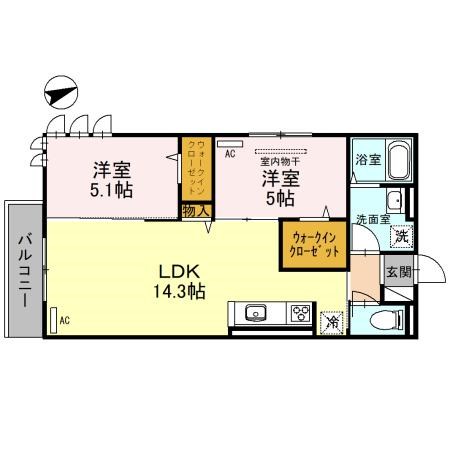 アリエーテ 間取り図