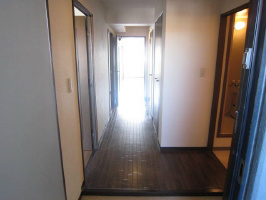 ドミール有住・光明池 玄関