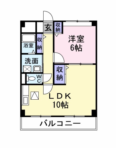 シャルマンヴィラ 間取り図