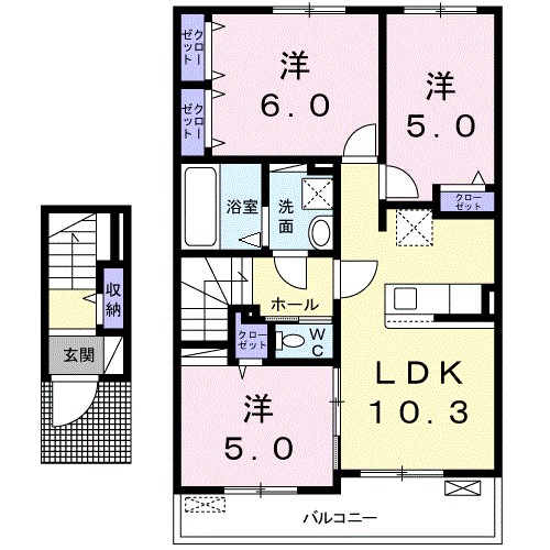 ラフレーゼ 間取り