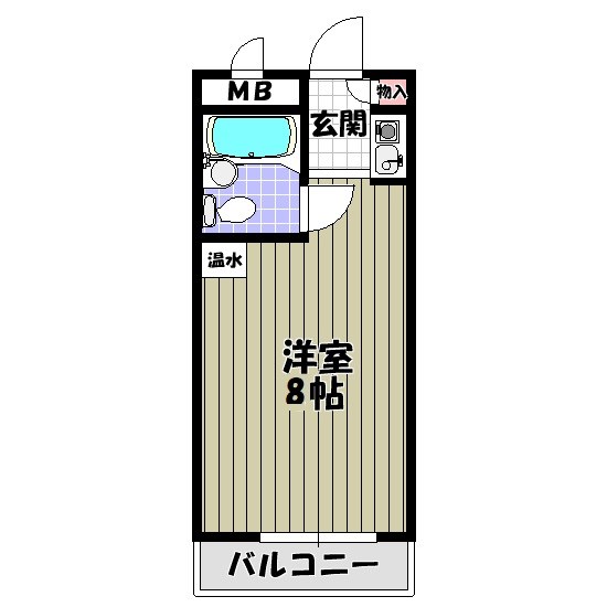 エスティライフ富田林 間取り図
