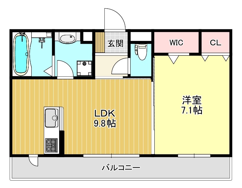 クリサンテーモ 間取り図