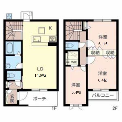 アマービレ泉ヶ丘 間取り図